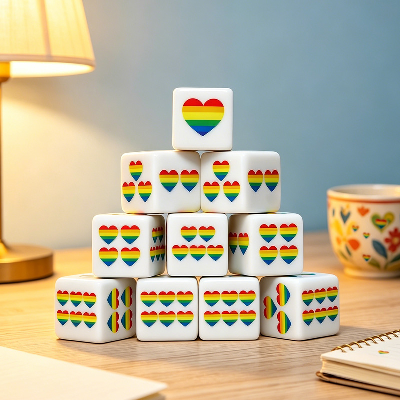 Board Game Dnd - CANDYPIXEL 12 pezzi di dadi Rainbow