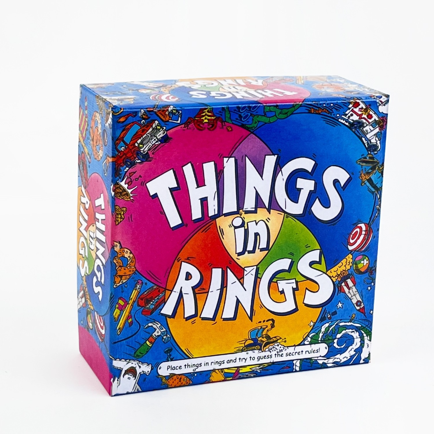 Board Game For Couple - Things In Rings Family Card Lighthearted