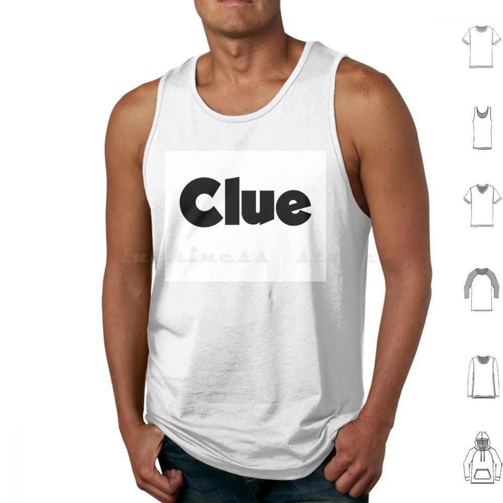 Board Game Movie - Clue Tank Tops Vest Sleeveless Clue