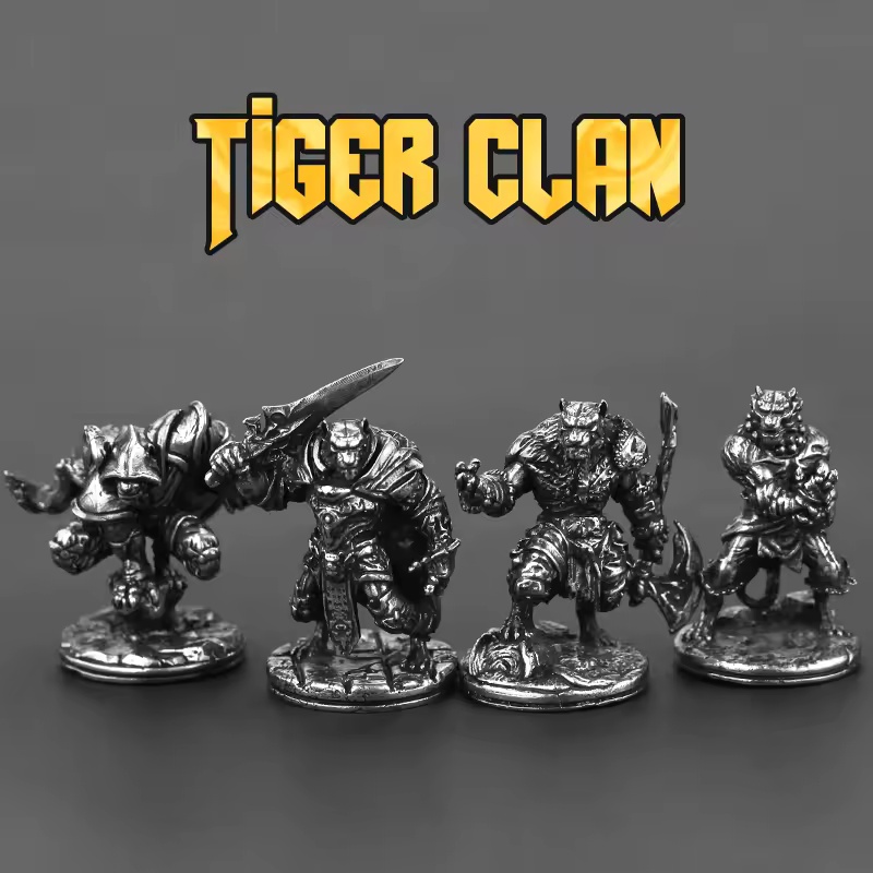 Board Game Movie - Action Figure Soldato Guerriero Tigre in