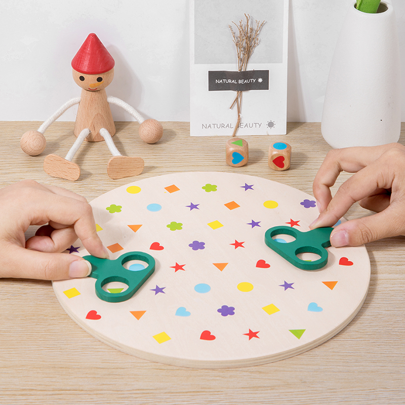 Board Game Dnd - Gioco di abbinamento Montessori Colori e
