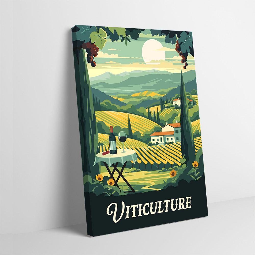 Board Game Viticulture - Poster Stampato Ispirato al Gioco da