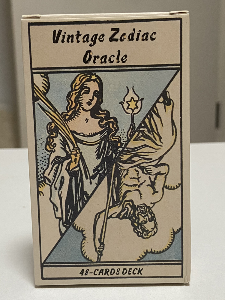 Board Game Vintage - carte oracolo zodiacale vintage 48 pezzi
