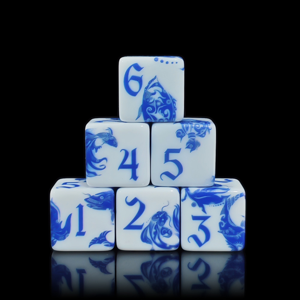 Board Game Dnd - 12 pezzi di dadi D6 in