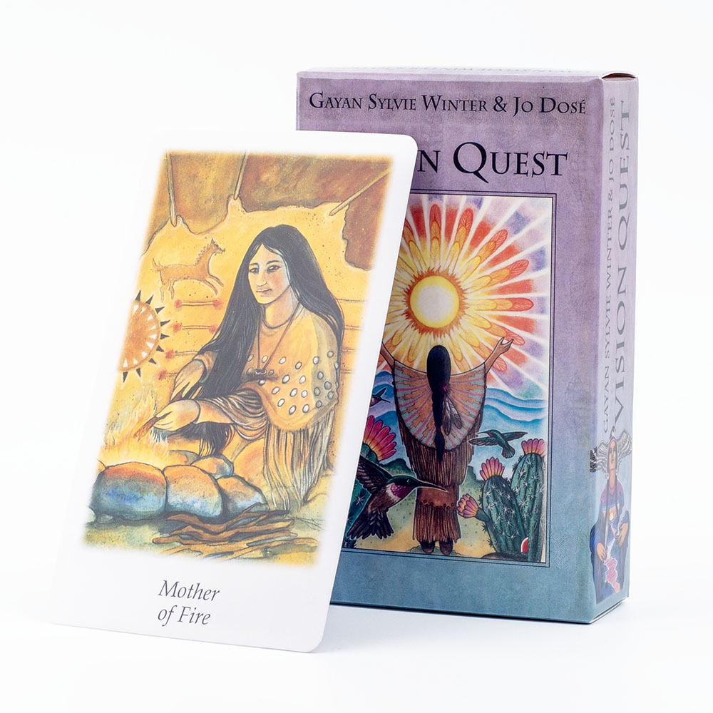 Board Game Oracle - Vision Quest Tarot 78-Card Deck for