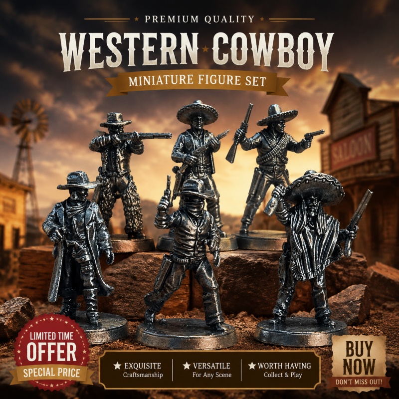 Board Game Movie - Miniature in Rame Bianco del Far