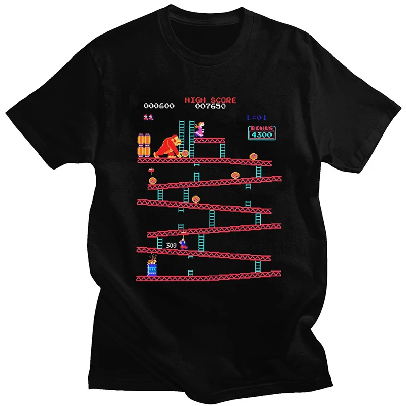 Board Game Vintage - Divertente Donkey Kong T Shirt Uomo