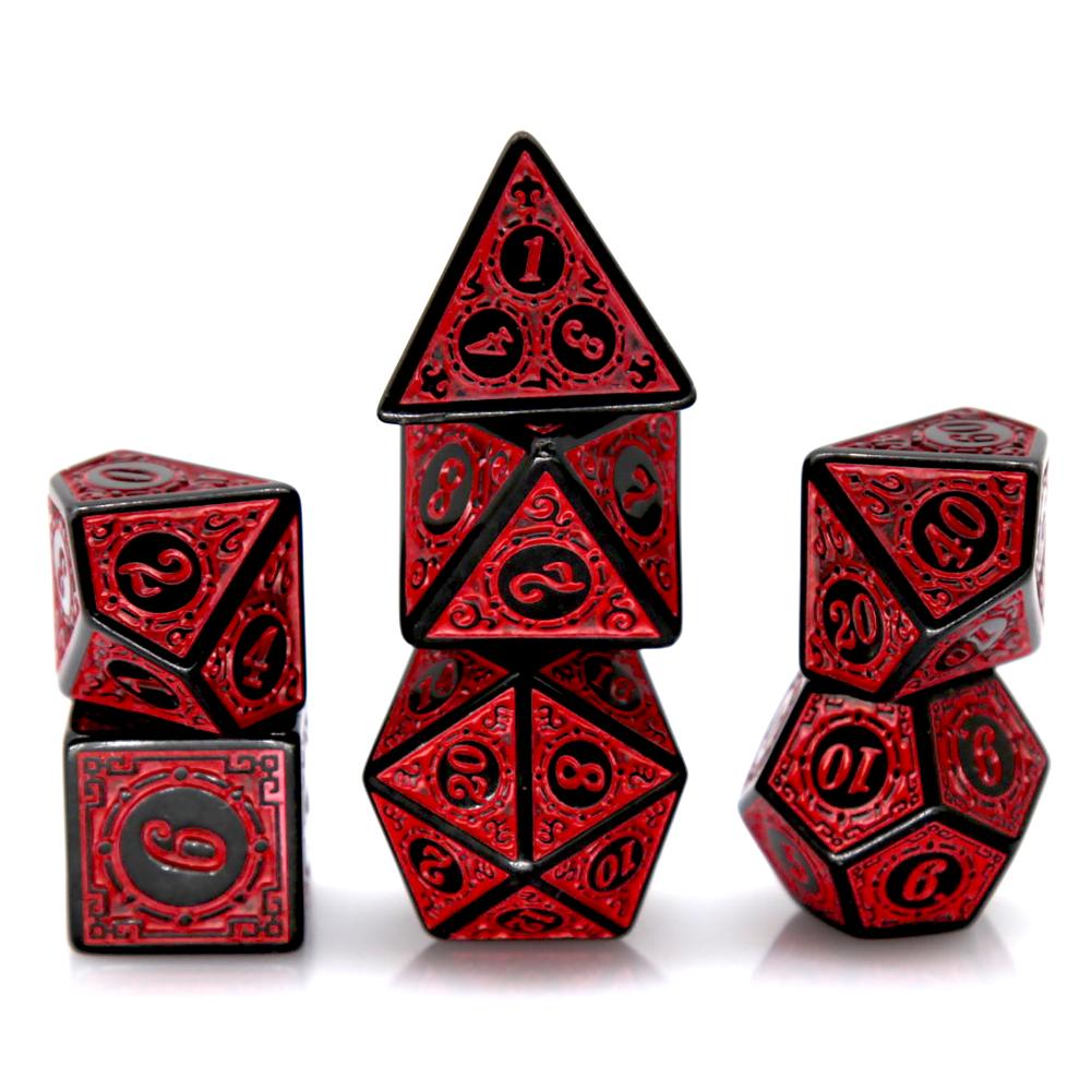 Board Game Dnd - Set di dadi poliedrici in acrilico