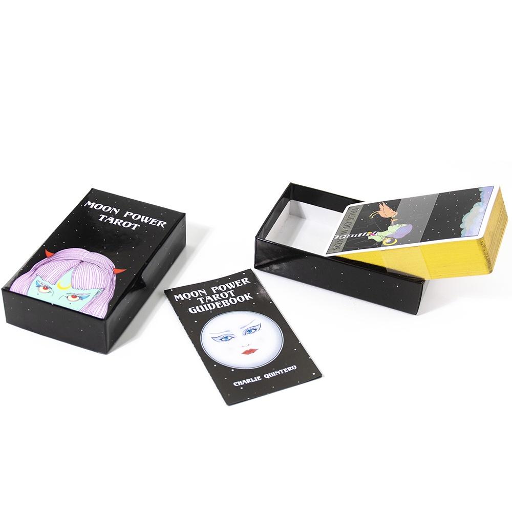 Board Game Oracle - Moon Power Tarot Cards With Gilded