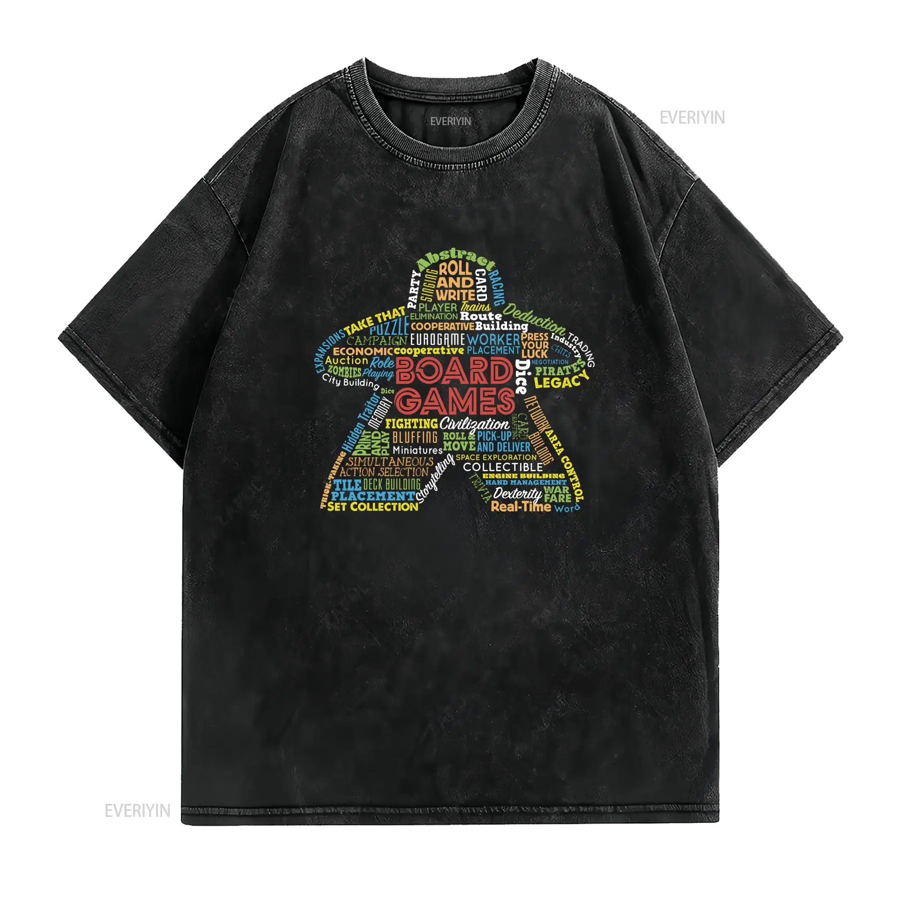 T-shirt con stampa 'Board Game - Board Game Vintage recensione e prezzo