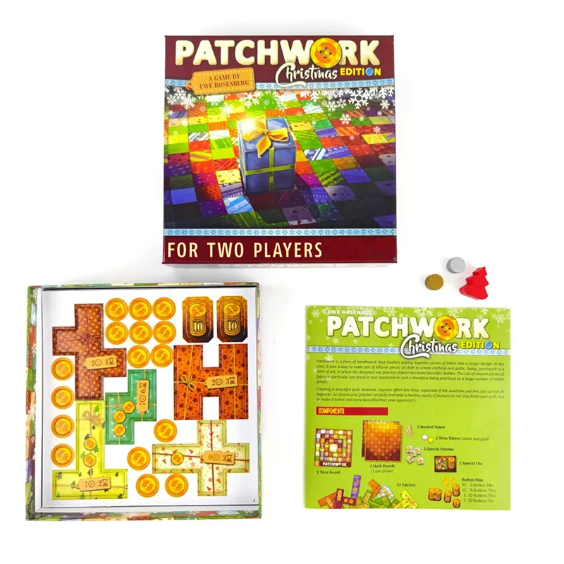 Board Game Patchwork: Christma - Board Game Night ulasan dan harga