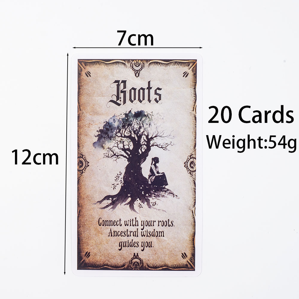 Wise Witch Oracle Cards 20Pcs  - Board Game Oracle ulasan dan harga
