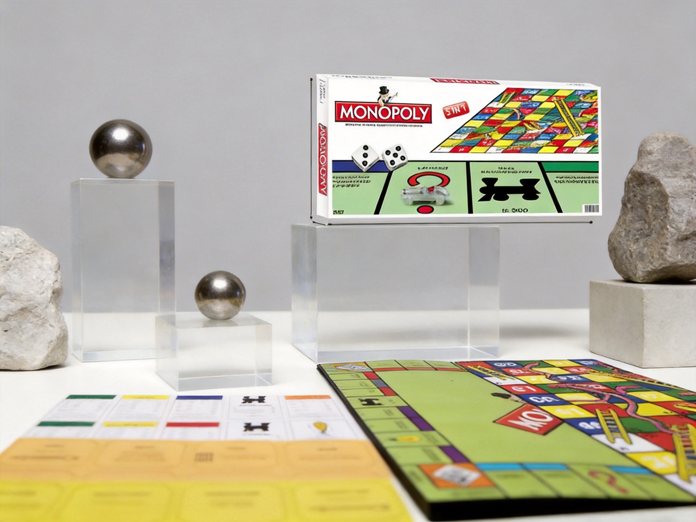 Monopoly 2-in-1 Board Game - P - Board Game English For Kids ulasan dan harga