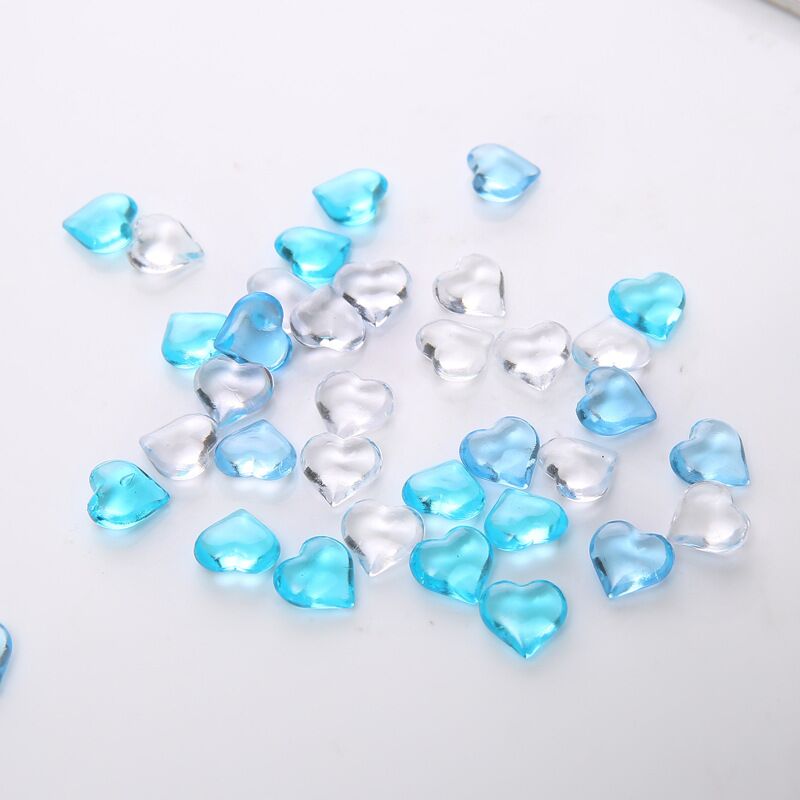 100PCS 10*4mm Heart Shape Acry - Board Game Quiz ulasan dan harga