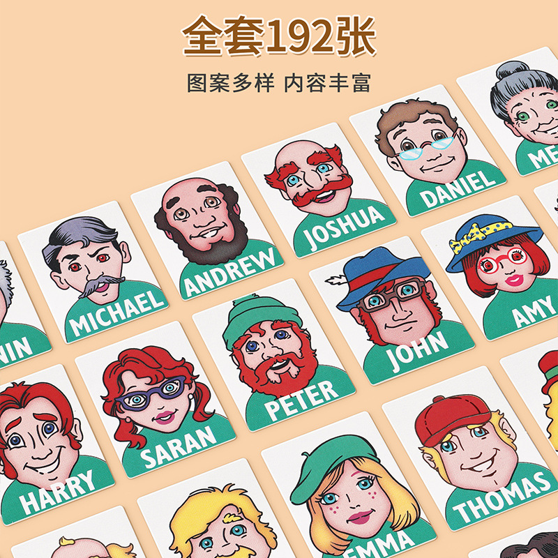 Guess Who I Am Puzzle Game Two - Board Game Guess Who ulasan dan harga