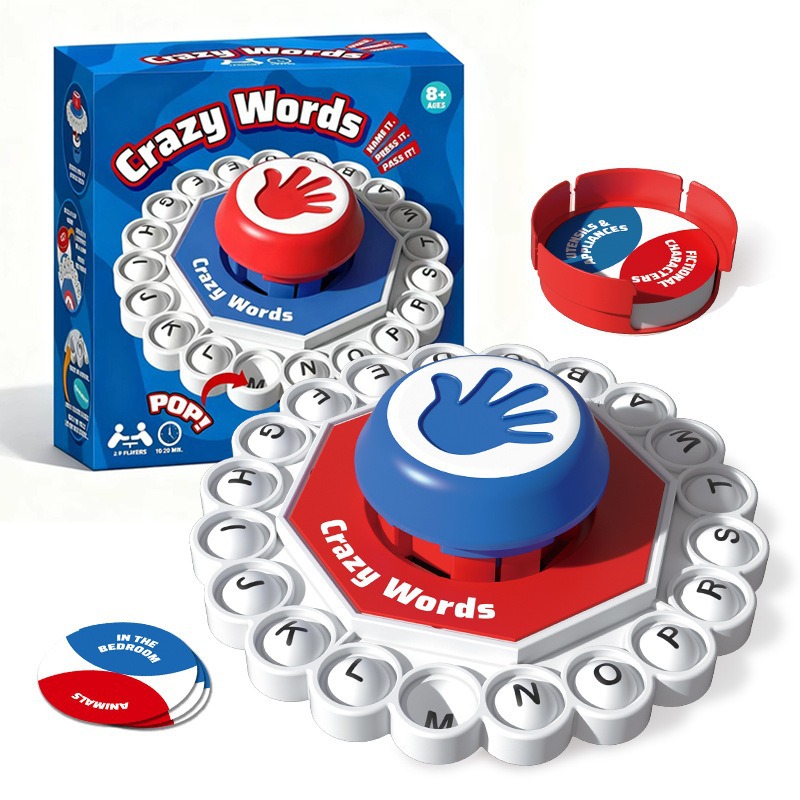 Crazy Words English Board Game - Board Game English For Kids ulasan dan harga