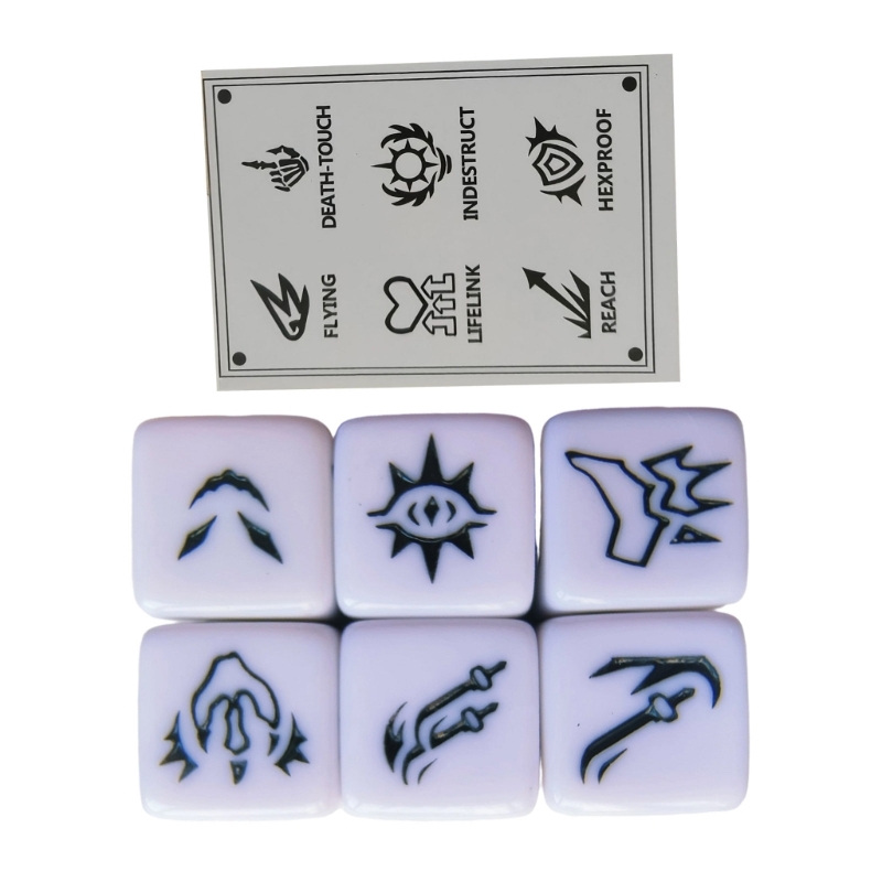   Acrylic Keyword Pattern Roun - Game Token Counter ulasan dan harga