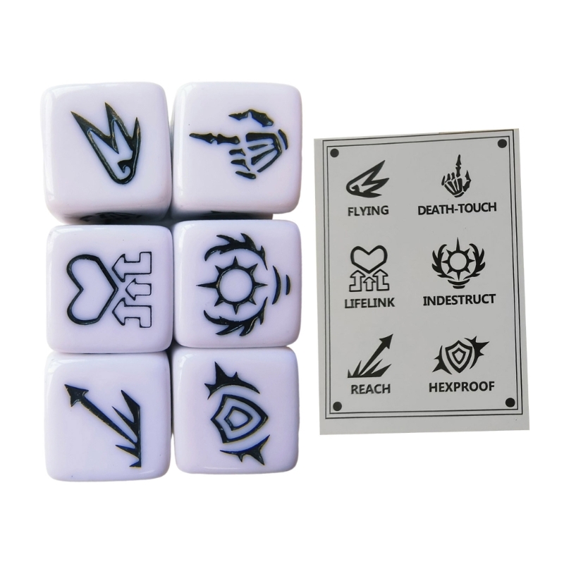   Acrylic Keyword Pattern Roun - Game Token Counter ulasan dan harga