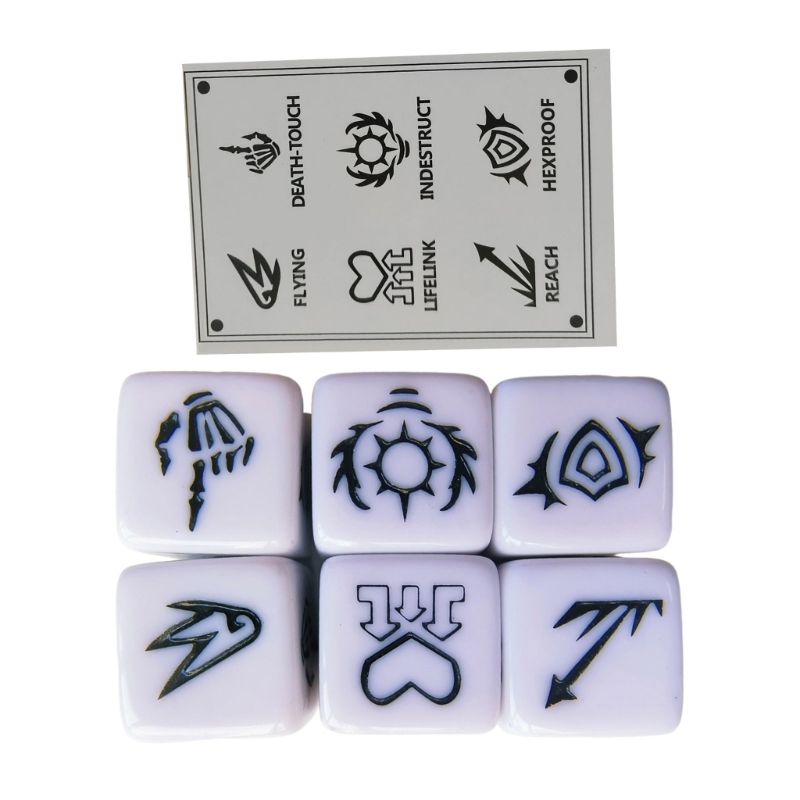   Acrylic Keyword Pattern Roun - Game Token Counter ulasan dan harga