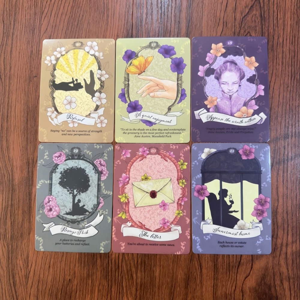 Jane Austen Oracle Deck: 40-Ca - Board Game Oracle ulasan dan harga