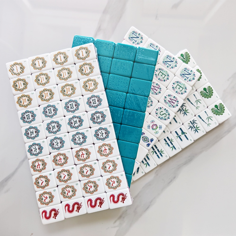 OMHJGO 4 Layer Acrylic Mahjong - Board Game Mahjong ulasan dan harga