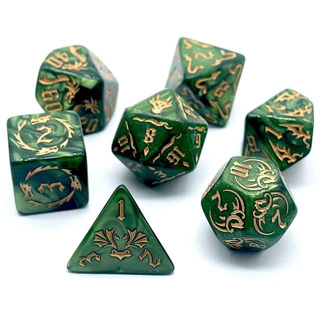 Set di 7 Dadi Poliedrici DND i - Board Game Dnd recensione e prezzo