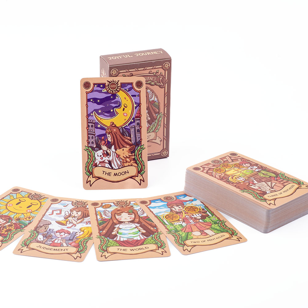 10.3X6cm Joyful Journey Tarot  - Board Game Oracle ulasan dan harga