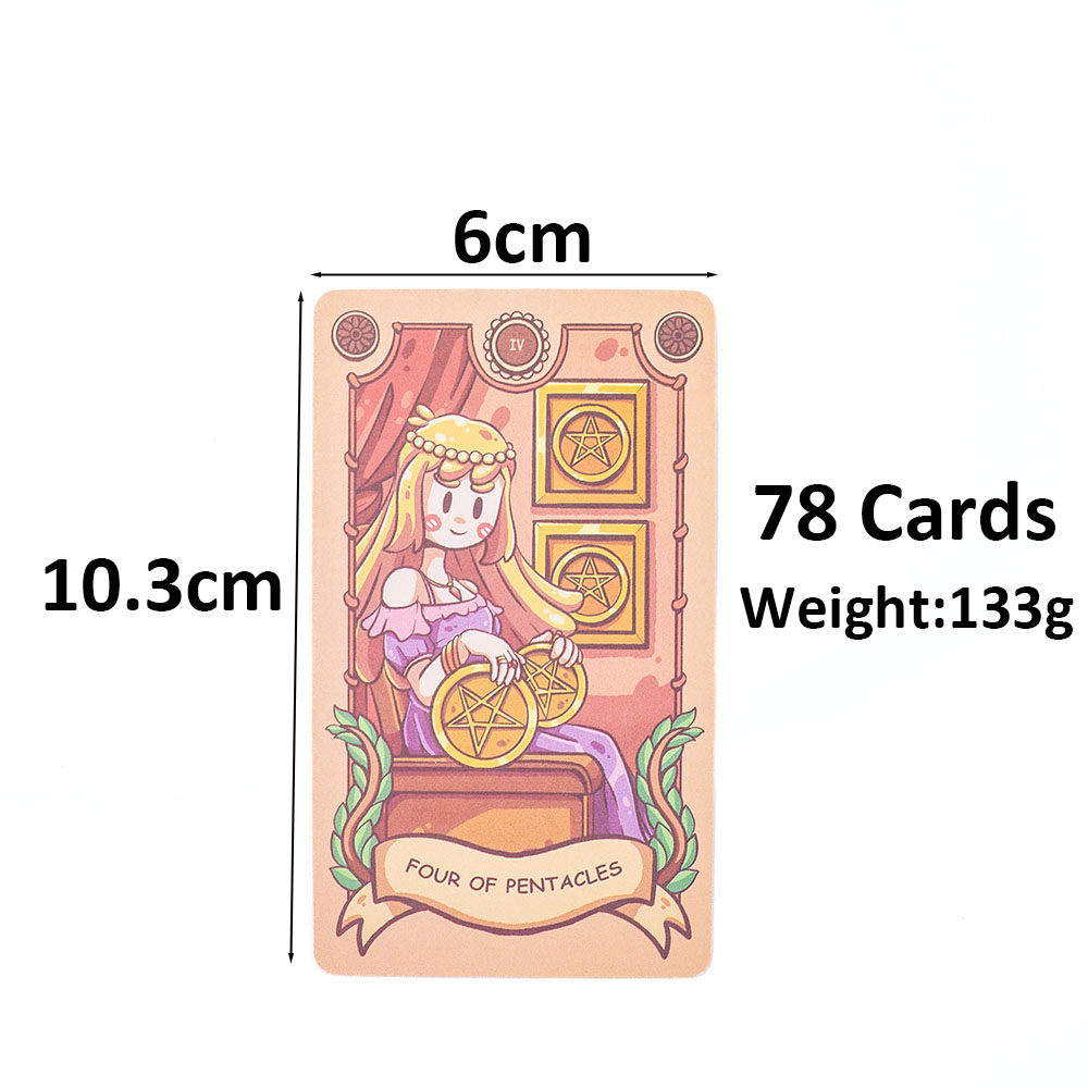 10.3X6cm Joyful Journey Tarot  - Board Game Oracle ulasan dan harga