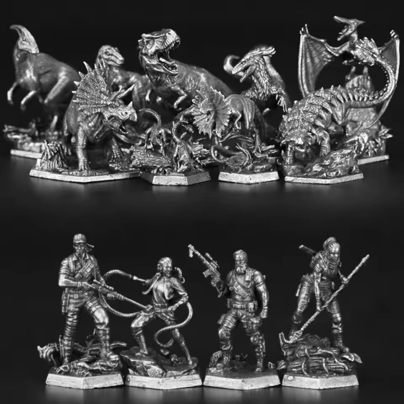 Mini Metal Dinosaur Model Acti - Board Game Movie ulasan dan harga