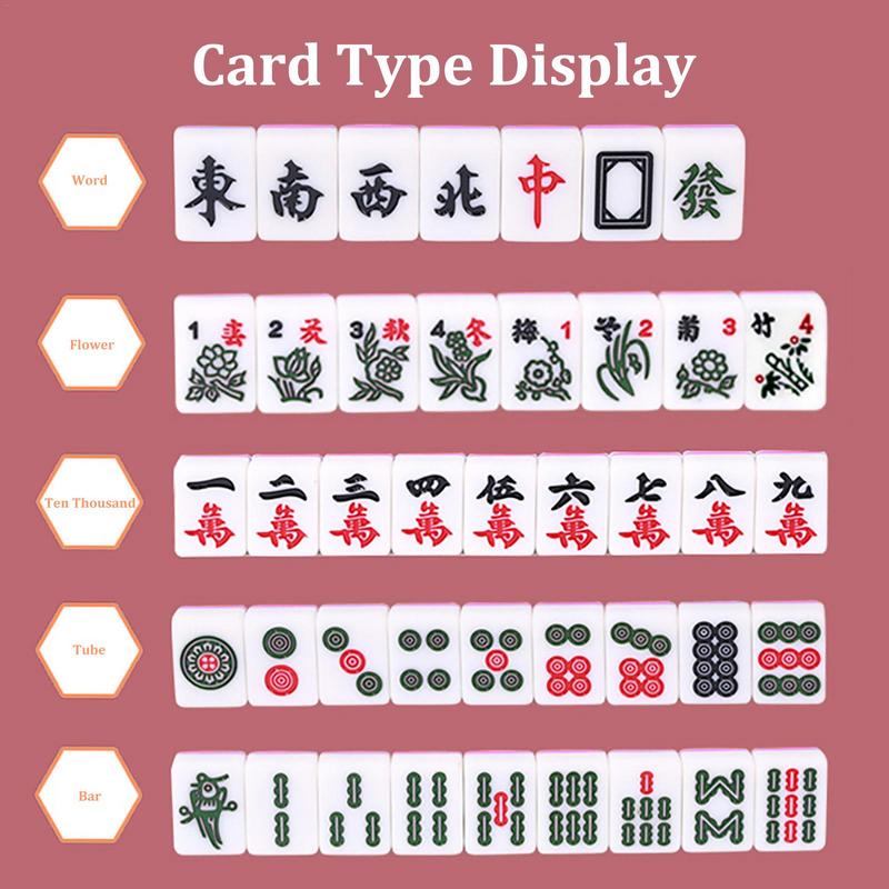 Mahjong Sets Board Game With L - Board Game Mahjong ulasan dan harga