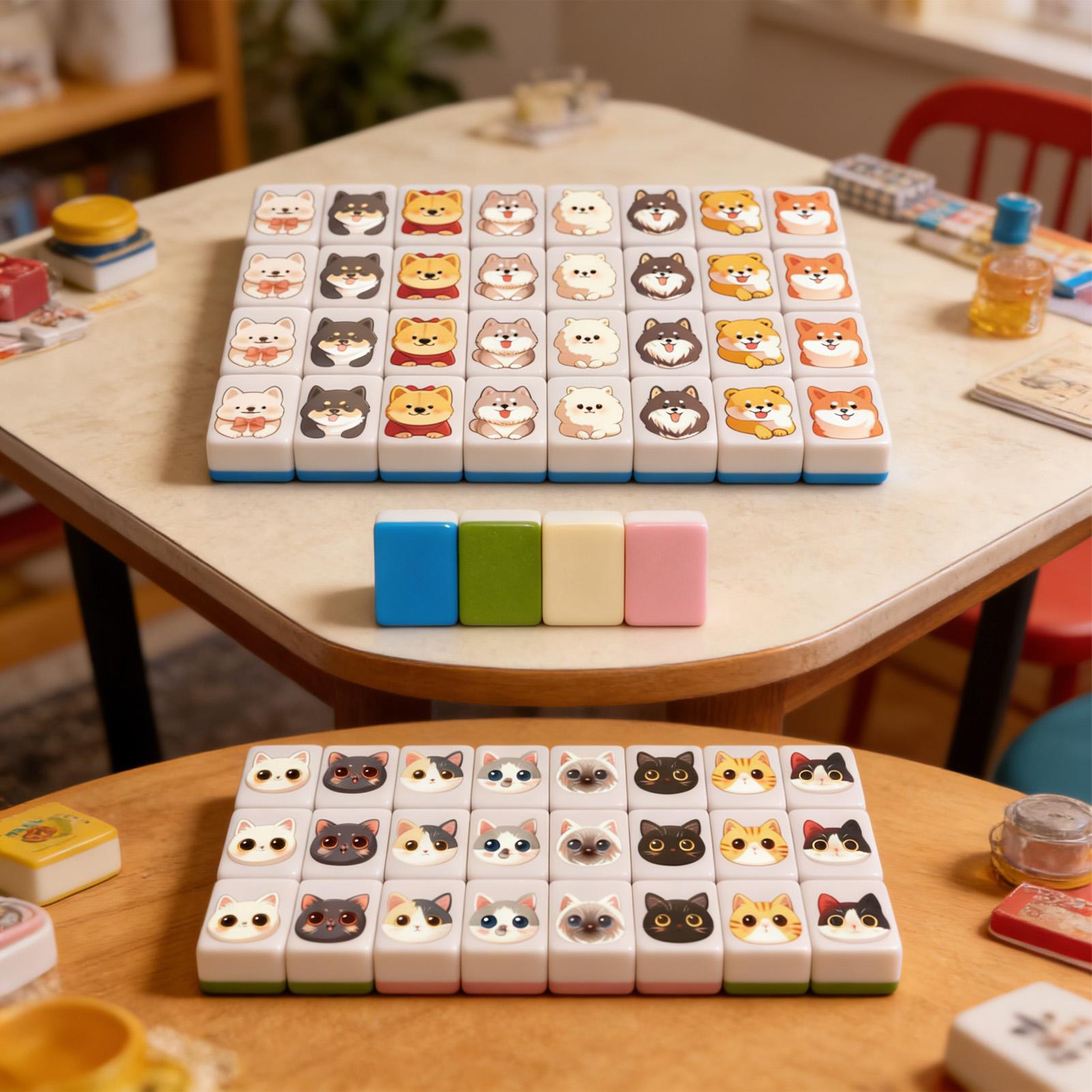 65Pcs mini Mahjong Board Games - Board Game Mahjong ulasan dan harga