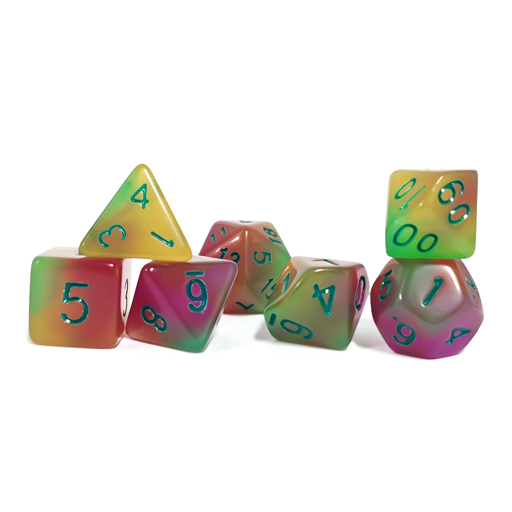 7 pezzi/set di dadi che si ill - Board Game Dnd recensione e prezzo