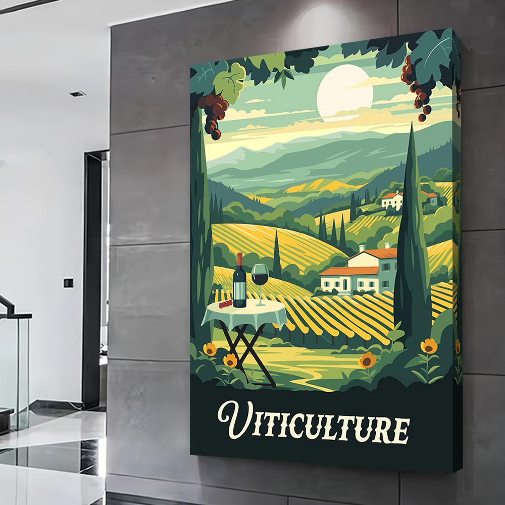 Poster Stampato Ispirato al Gi - Board Game Viticulture recensione e prezzo