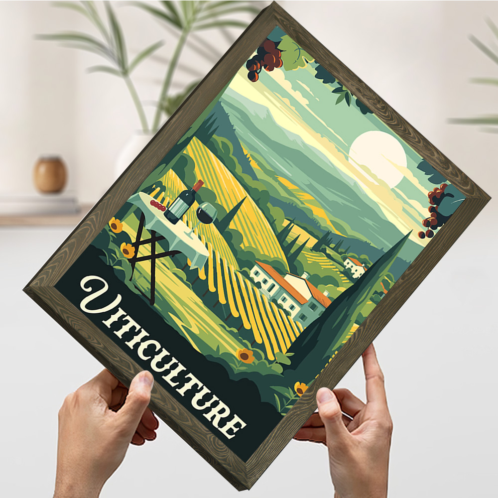 Poster Stampato Ispirato al Gi - Board Game Viticulture recensione e prezzo