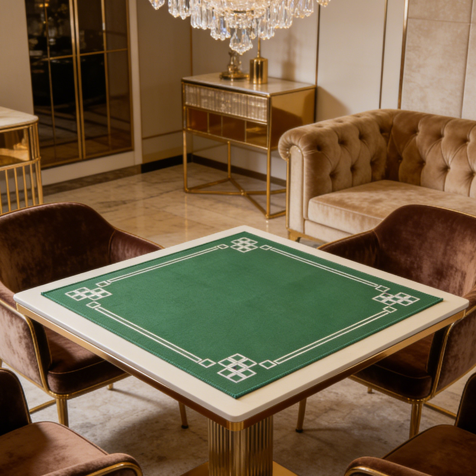 Anti Slip Mahjong Mat 70Cm/27. - Board Game Mahjong ulasan dan harga