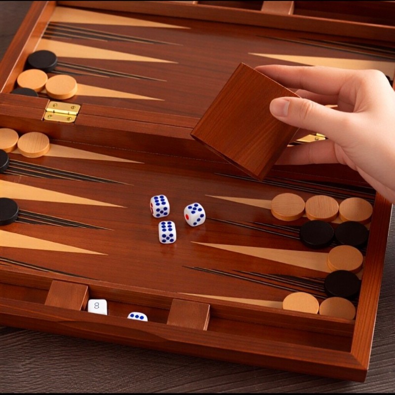 Backgammon in Legno Massello 1 - Board Game Vantage recensione e prezzo