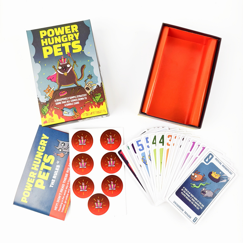 Power Hungry Pets Card Game Bo - Board Game Quiz ulasan dan harga