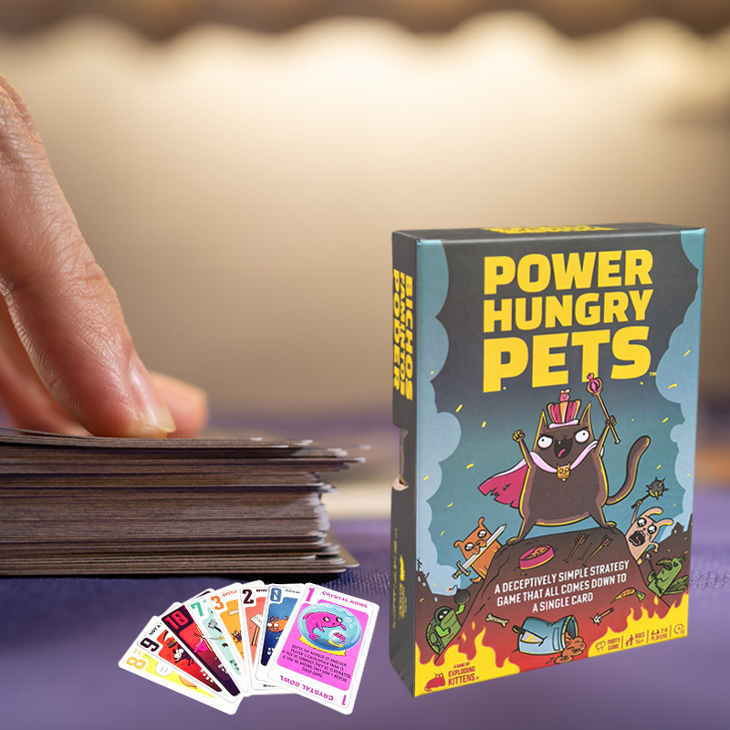 Power Hungry Pets Card Game Bo - Board Game Quiz ulasan dan harga