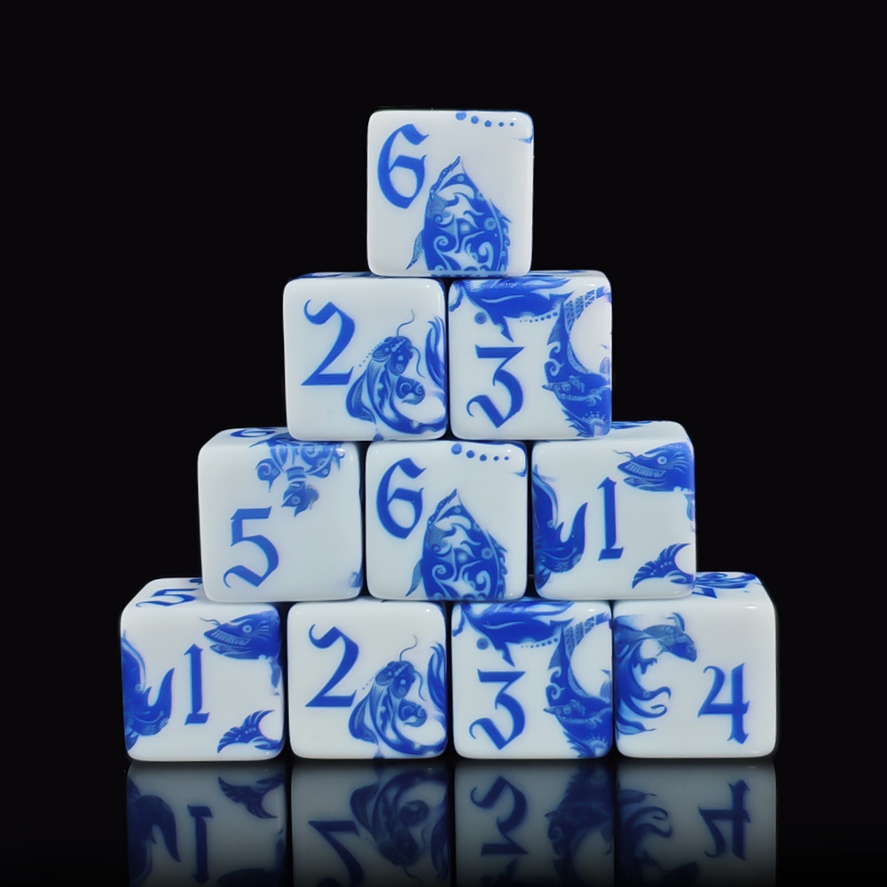 12 pezzi di dadi D6 in porcell - Board Game Dnd recensione e prezzo