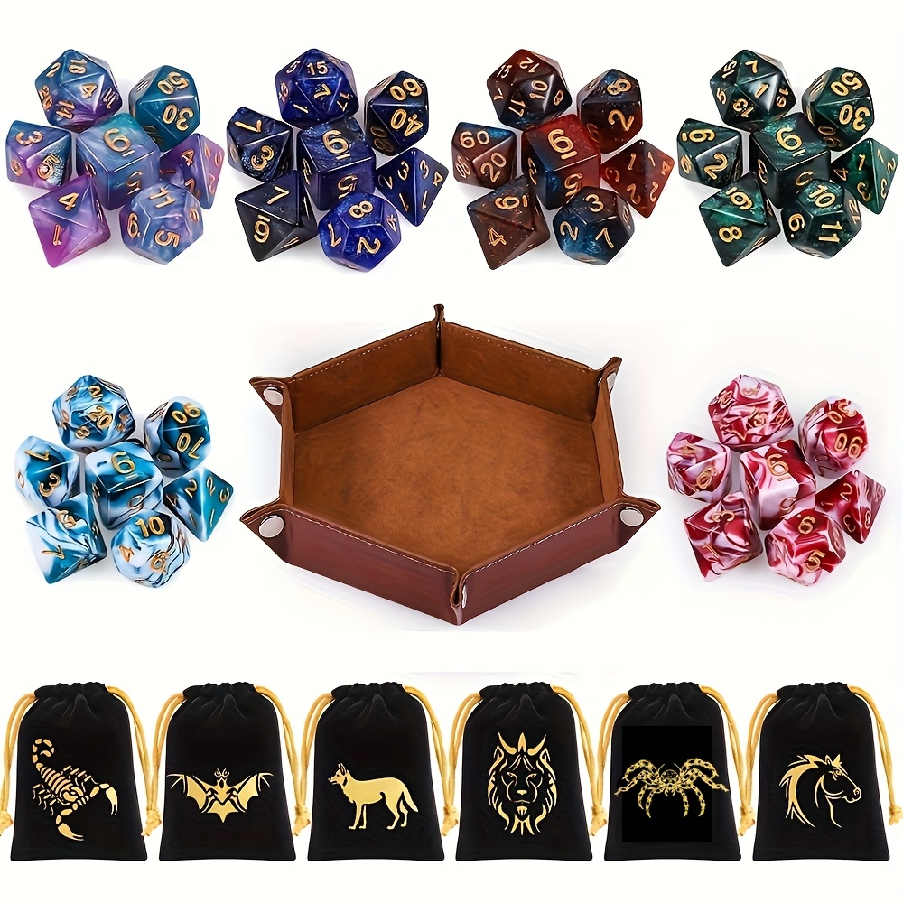 Set di dadi DND 6/8/12 a doppi - Board Game Dnd recensione e prezzo