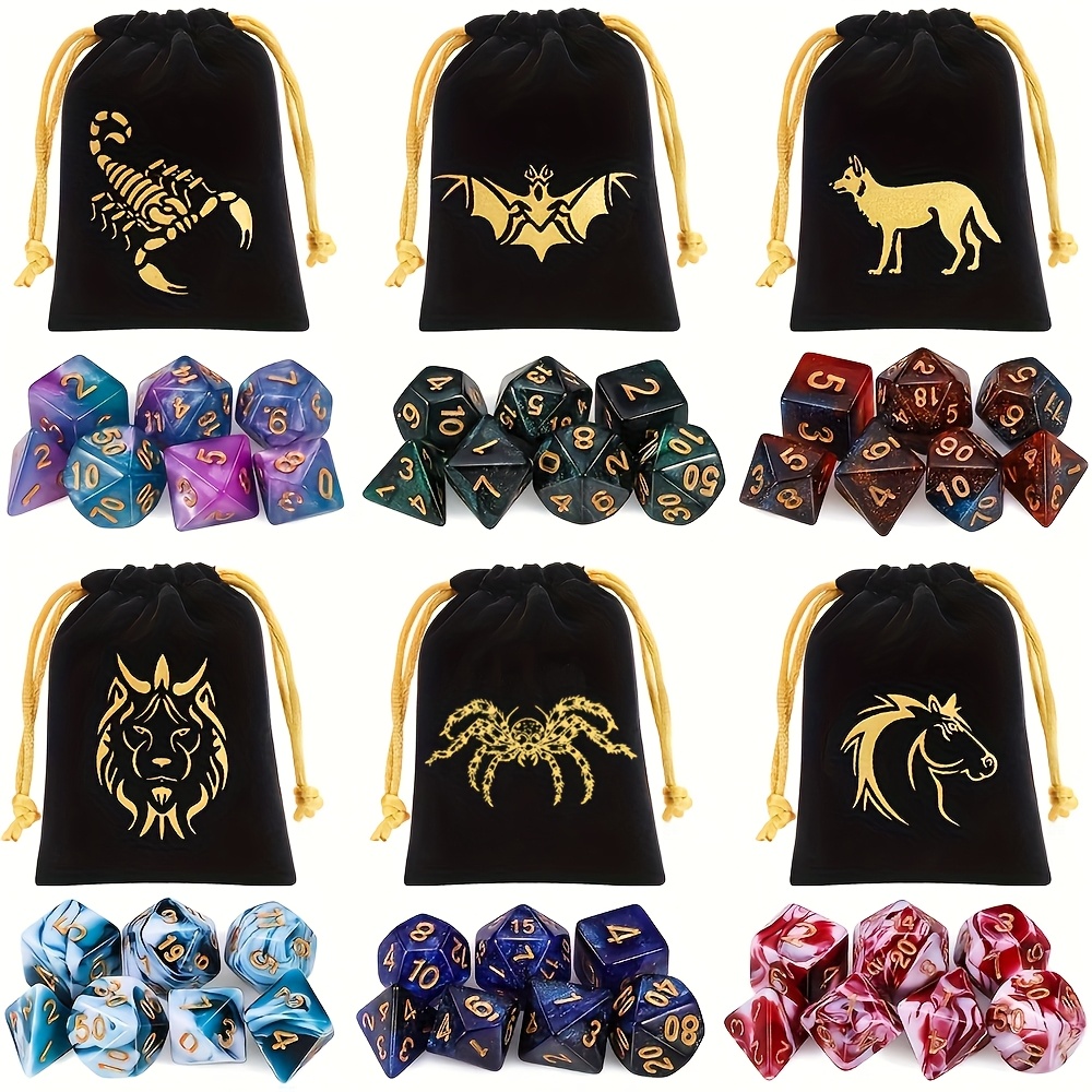 Set di dadi DND 6/8/12 a doppi - Board Game Dnd recensione e prezzo