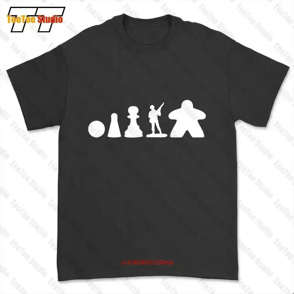 T-shirt Meeple Evolution Parod - Board Game Risk recensione e prezzo