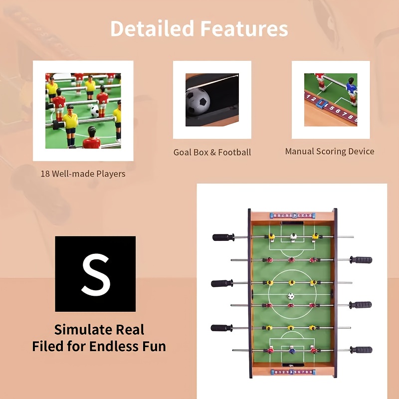 Calcio Balilla da Tavolo, Mini - Board Game Viticulture recensione e prezzo
