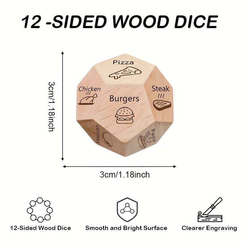 Dining Dice Board Game-12-Side - Board Game For Couple ulasan dan harga