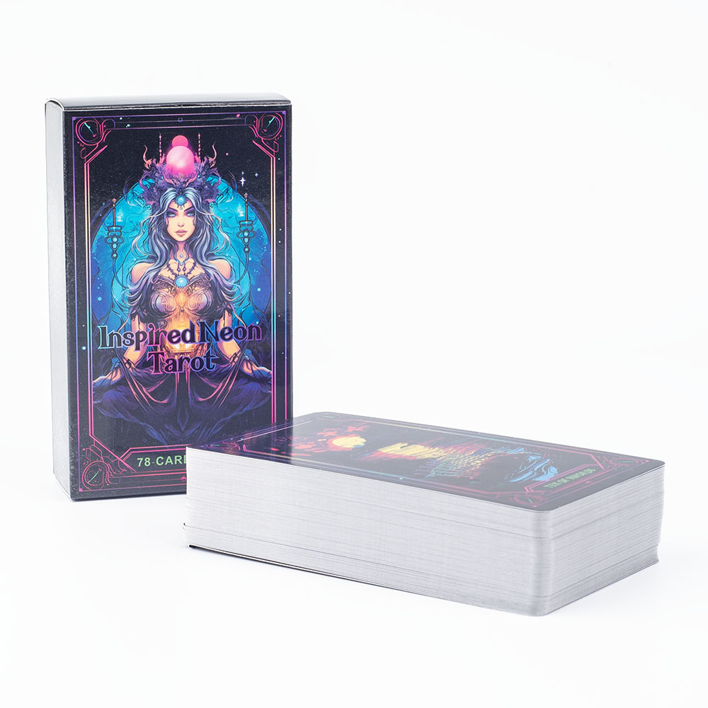 Inspired Neon Tarot Deck 78 Ca - Board Game Inspiration ulasan dan harga