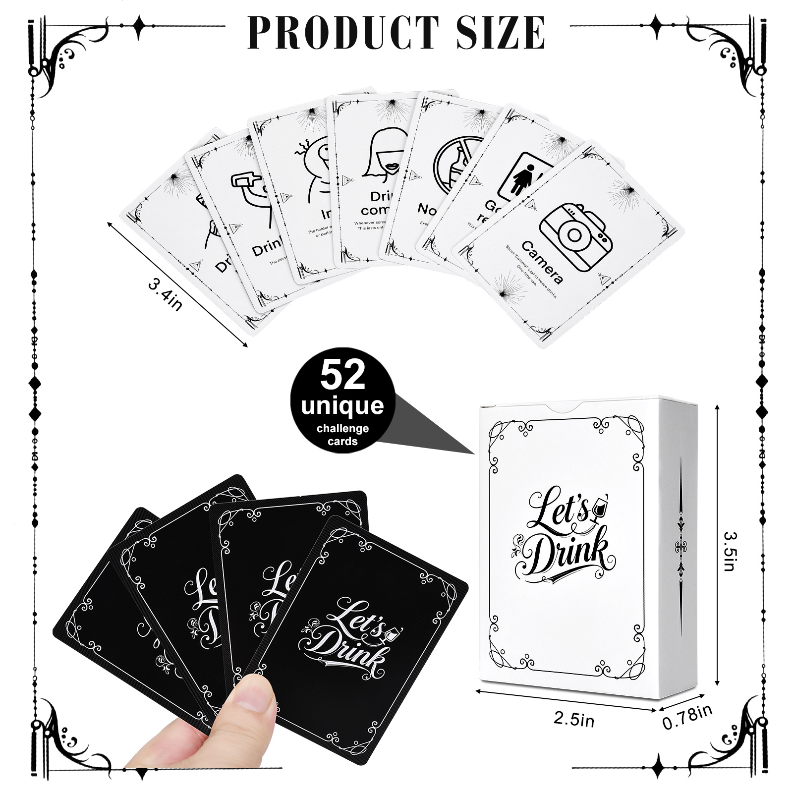 Adult Drinking Game Cards – 52 - Board Game Quiz ulasan dan harga