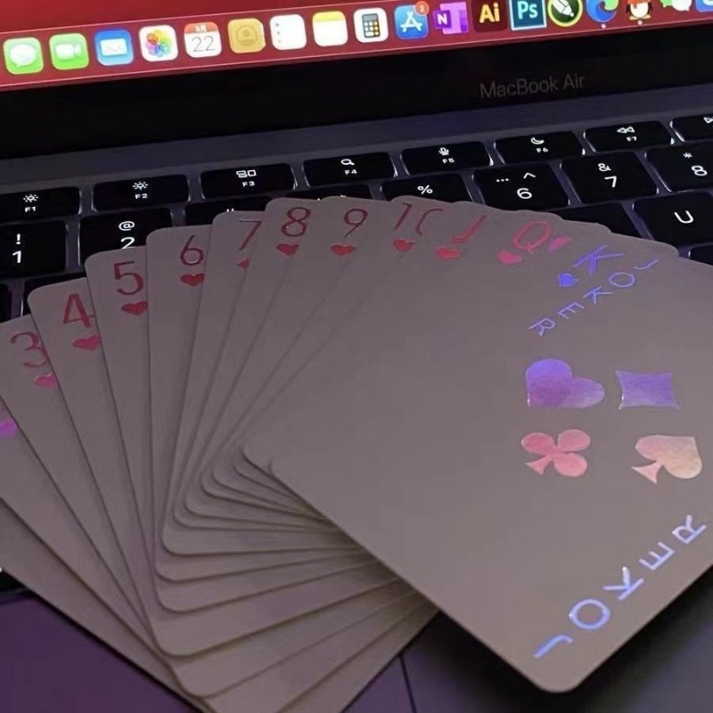 Laser Color Poker Cards Copper - Board Game Uno ulasan dan harga