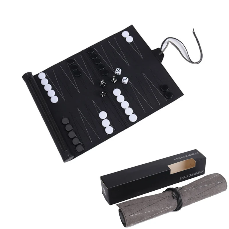 Set di backgammon arrotolabili - Board Game Vantage recensione e prezzo