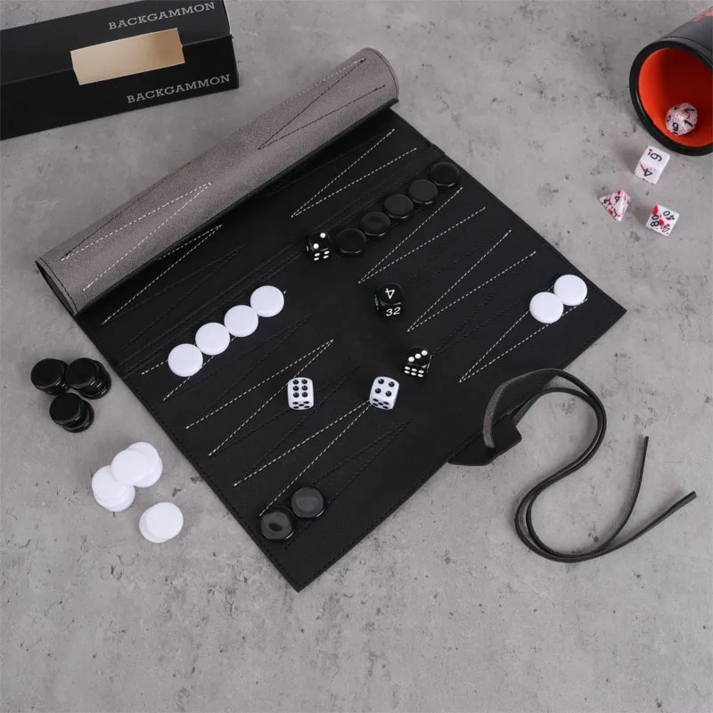 Set di backgammon arrotolabili - Board Game Vantage recensione e prezzo