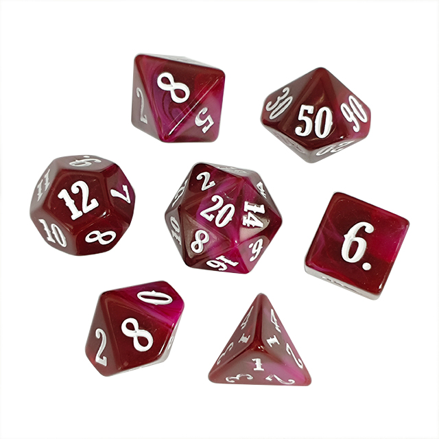 Set di Dadi in Acrilico Colora - Board Game Dnd recensione e prezzo